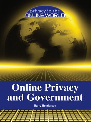 cover image of Online Privacy and Government